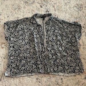 Button down pattern shirt